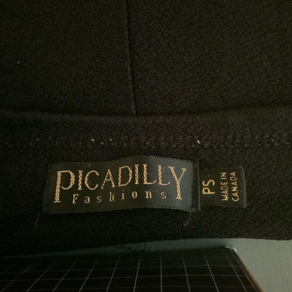 Black Picadilly Stretchy pants, good for office casual. - Picture 4 of 5